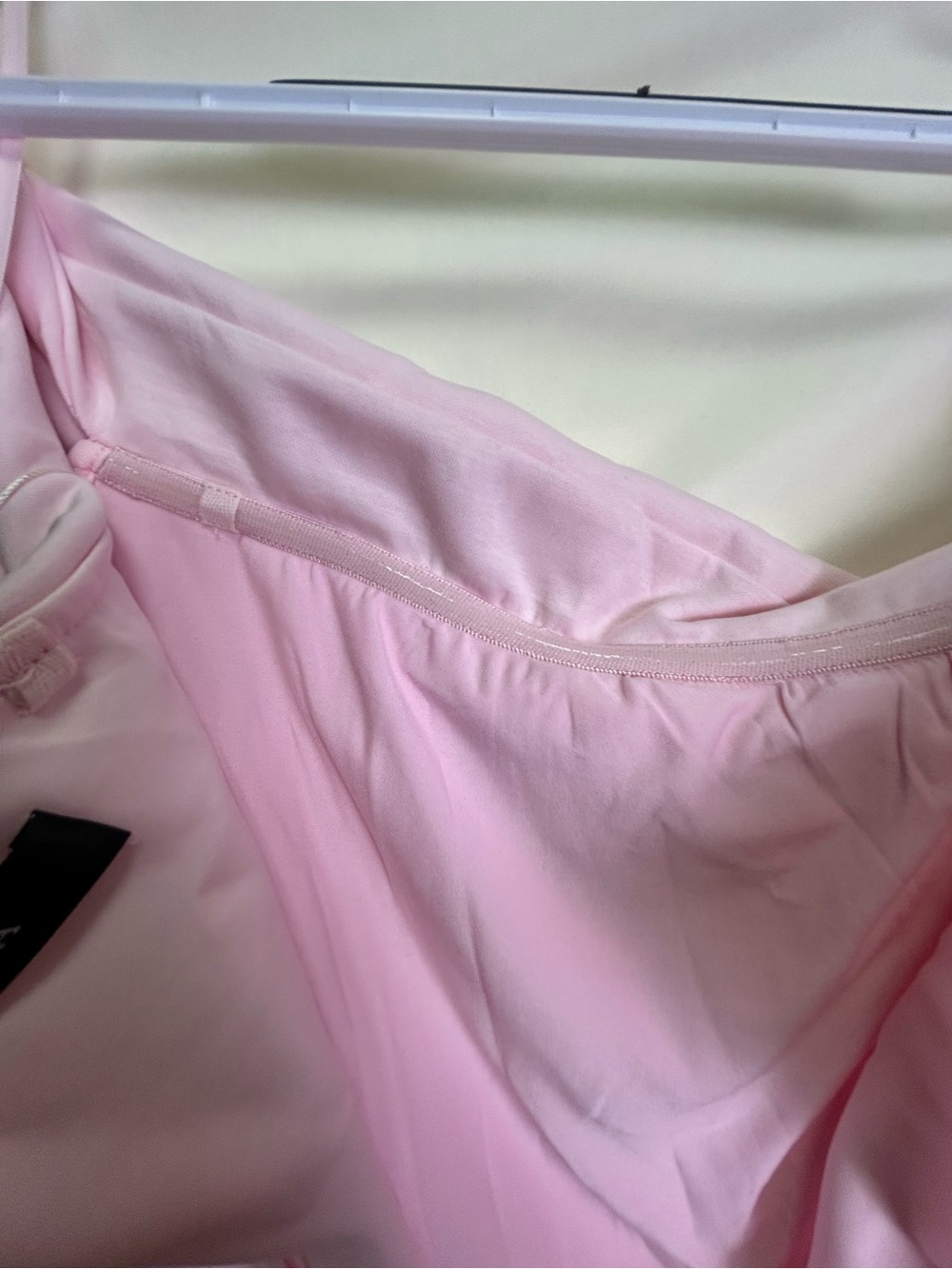 Off-Shoulder Pink Midi Dress - Picture 11 of 16